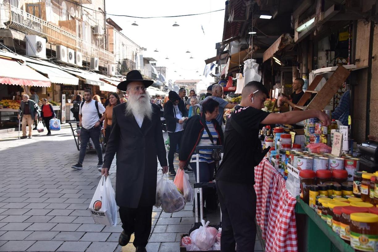 Ferienwohnung מקום מקסים באווירה ירושלמית ממש על שוק מחנה יהודה Jerusalem Exterior foto